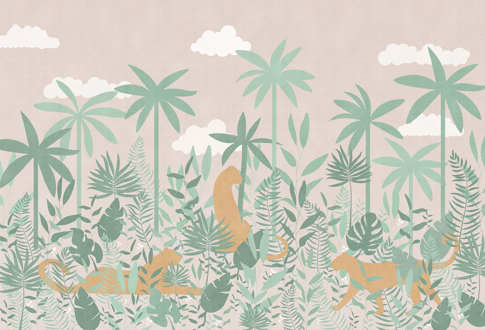A Modern, Stylish Jungle for a Gentle Daydream