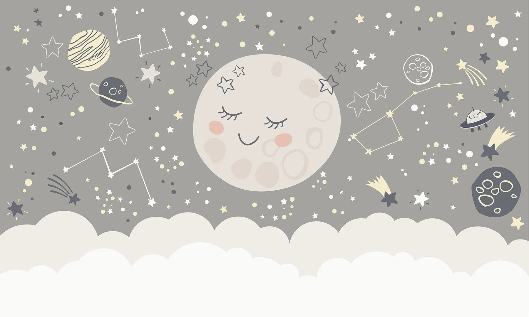 A Gentle, Starry Sky for the Most Peaceful Dreams