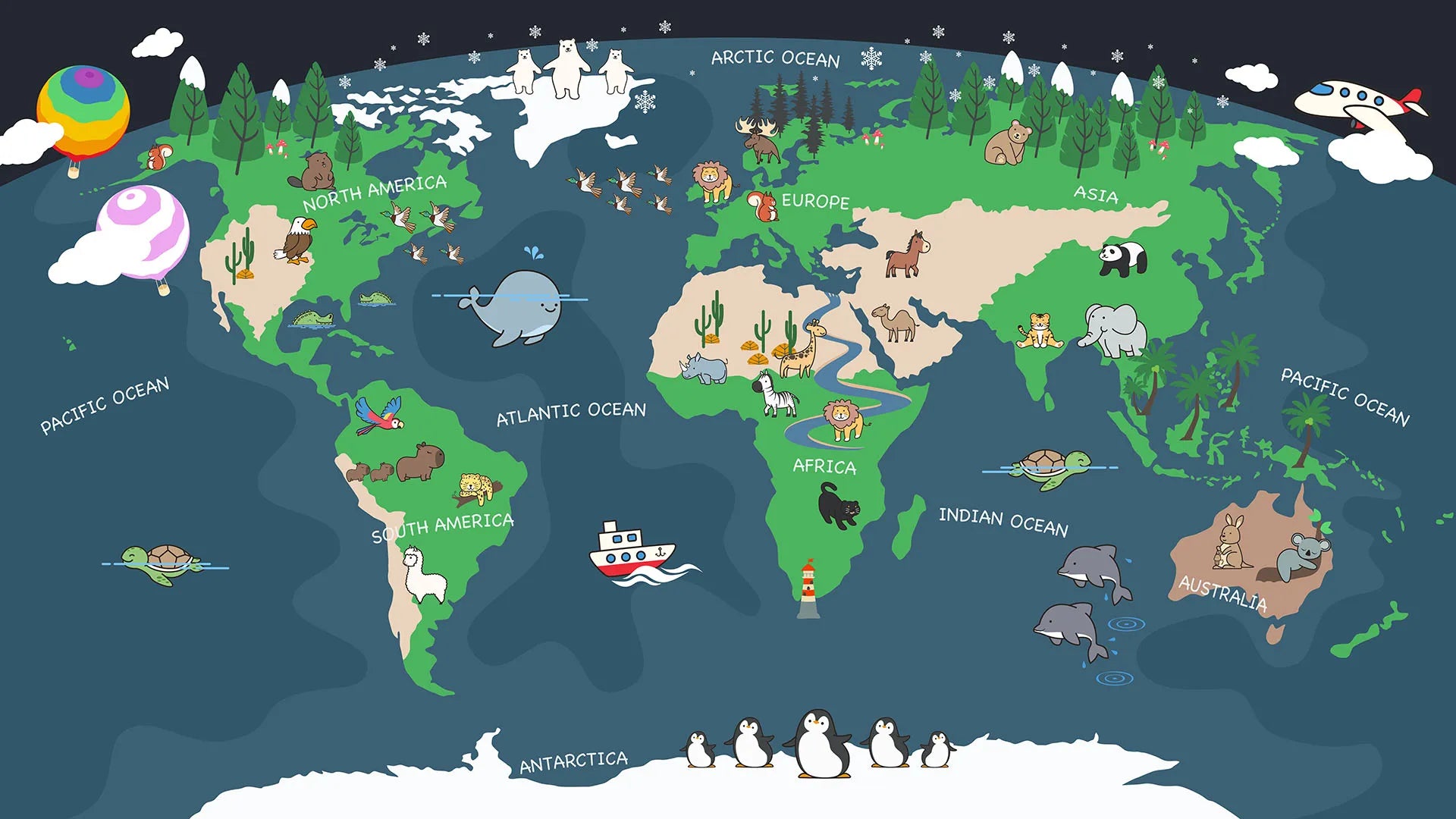 A Cheerful, Educational Journey for a Little Explorer