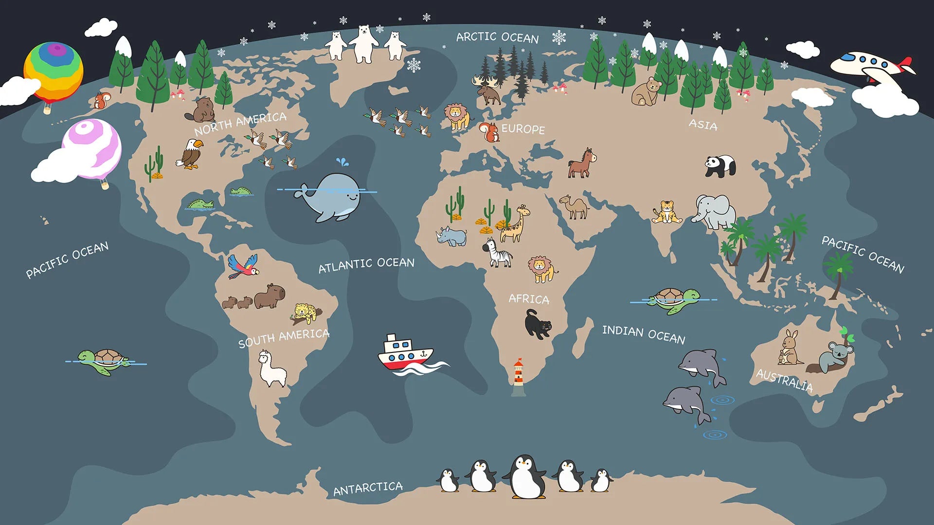 A Cheerful, Educational Journey for a Little Explorer