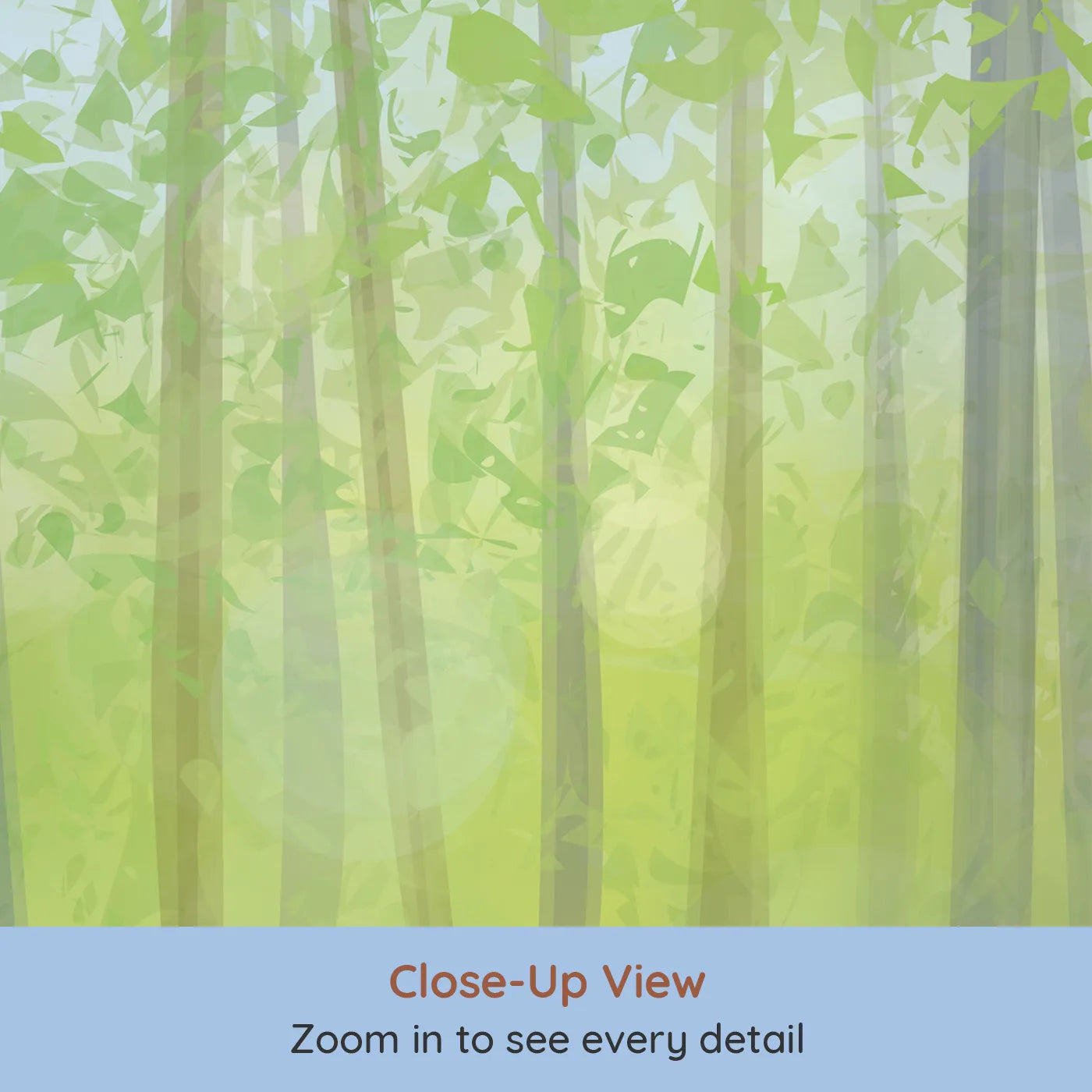 Close-up view of Whimsy Tots' Pink Cherry Blossom Border Wall Mural (Turn Their Room into a Garden of Gentle, Springtime Beauty).Best for Girls