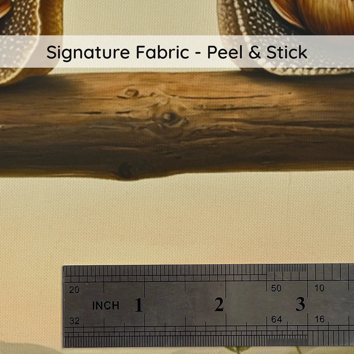 Fabric texture close-up of Snails Beetles Mushroom Highway Wallpaper Mural by Whimsy Tots