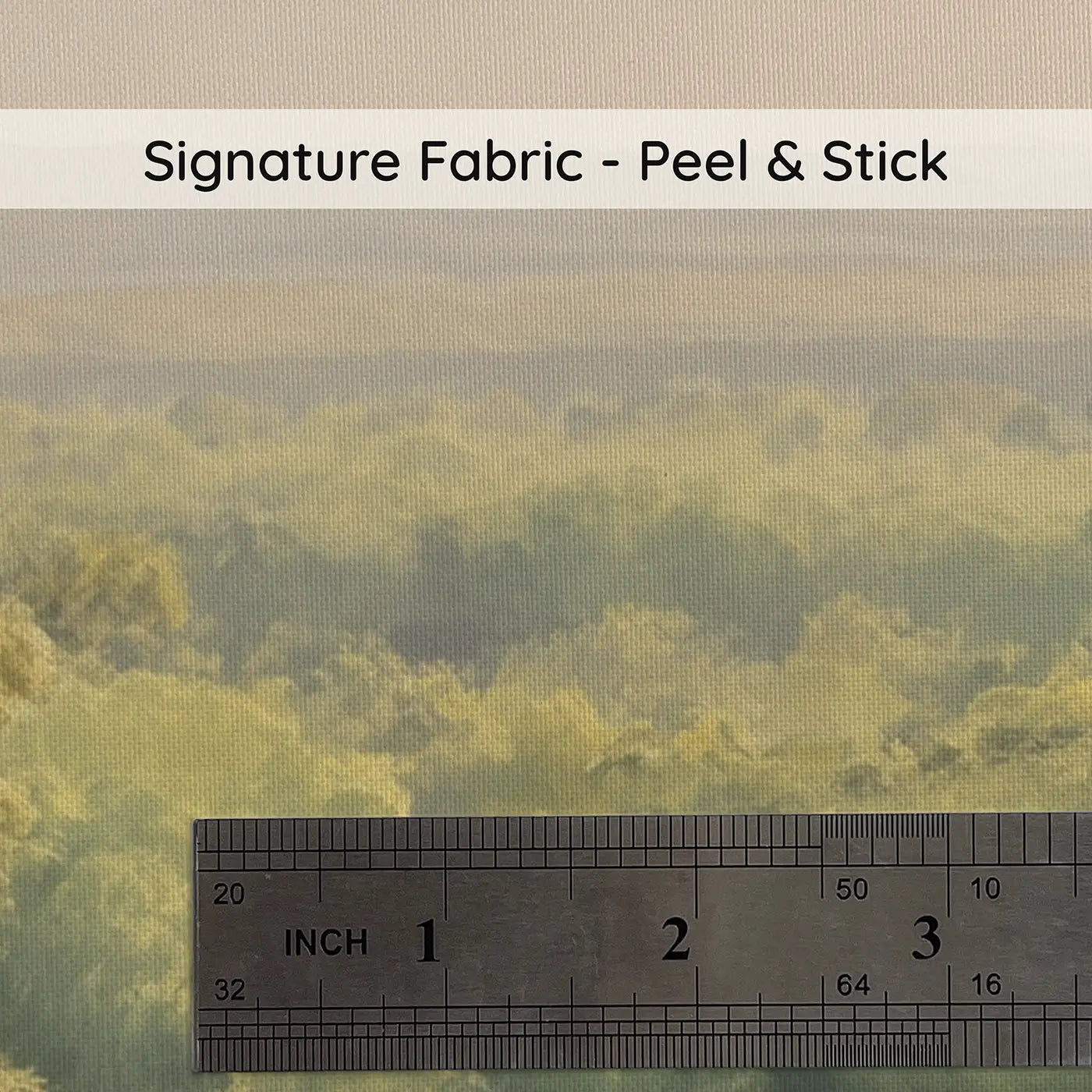 Fabric texture close-up of Bamboo Forest Within Jungle Wallpaper Mural by Whimsy Tots