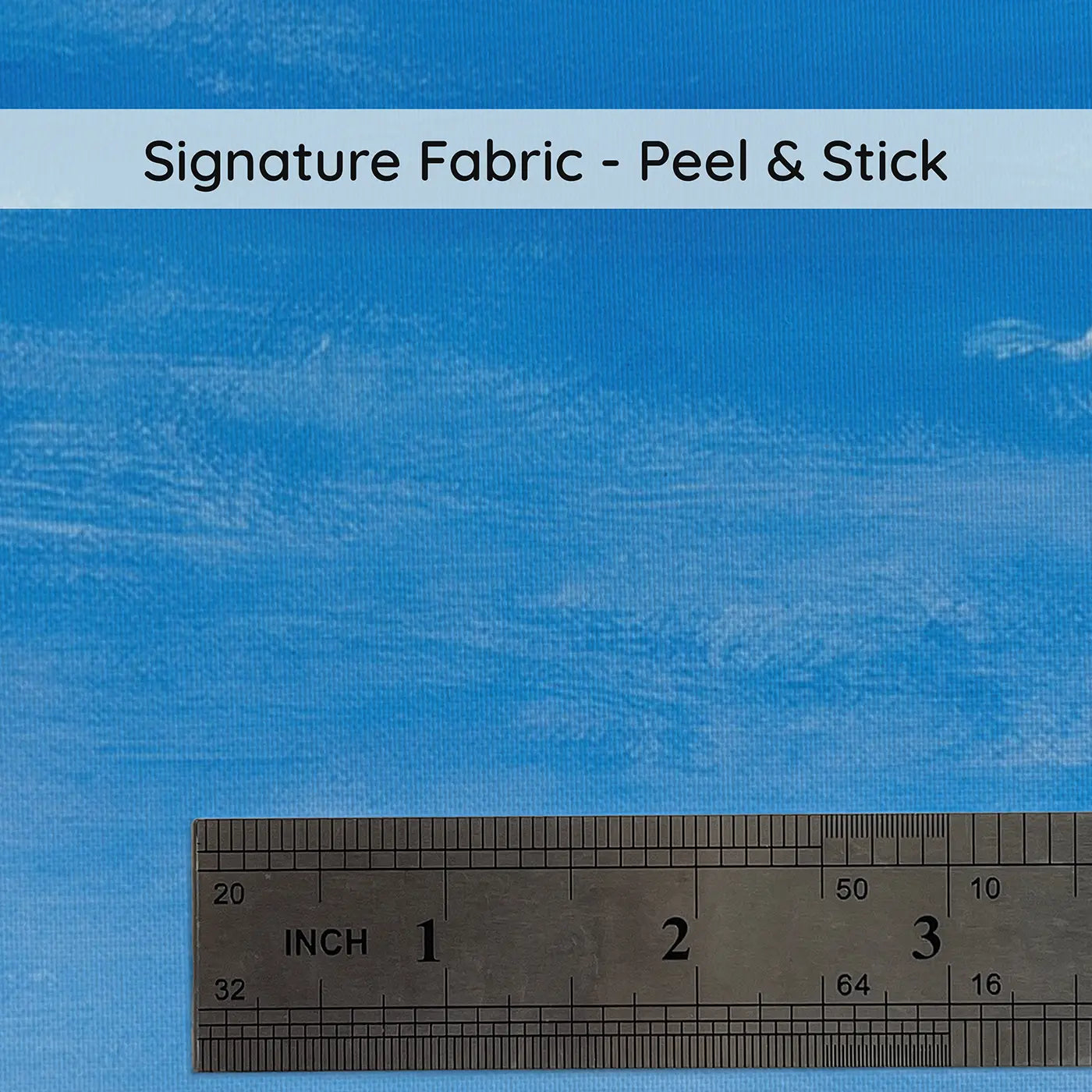 Fabric texture close-up of Pure Sky Gradient Wallpaper Mural by Whimsy Tots