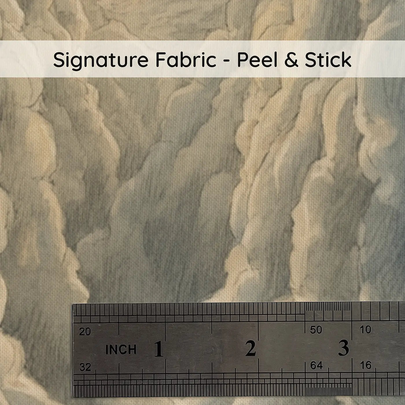 Fabric texture close-up of Cloud Canyon Balloon Wallpaper Mural by Whimsy Tots