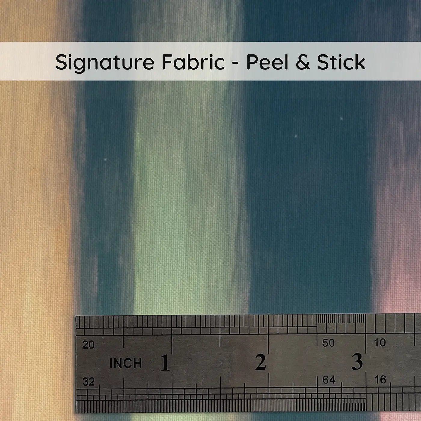 Fabric texture close-up of Winter Light Pillar Night Sky Wallpaper Mural by Whimsy Tots