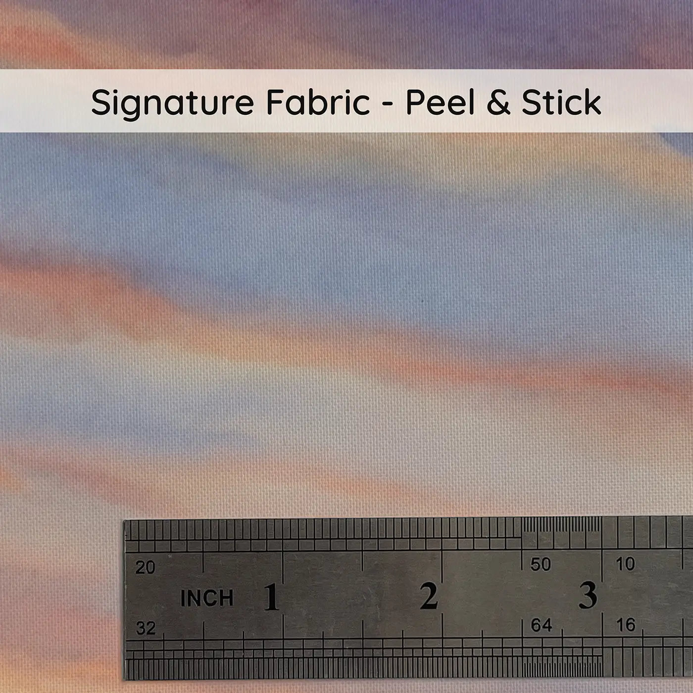 Fabric texture close-up of Twilight Horizon Gradient Wallpaper Mural by Whimsy Tots