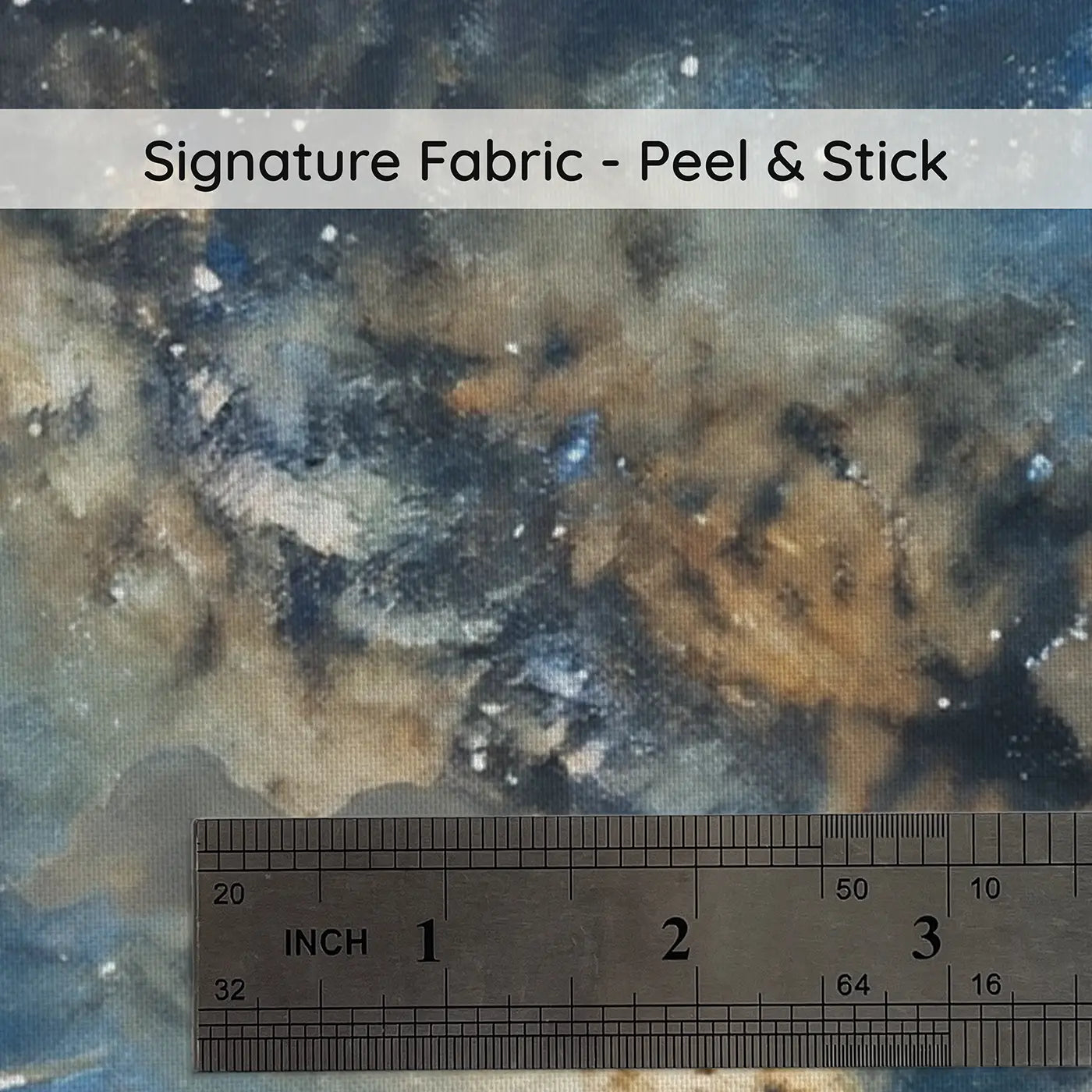 Fabric texture close-up of Milky Way and Cloud Night Wallpaper Mural by Whimsy Tots