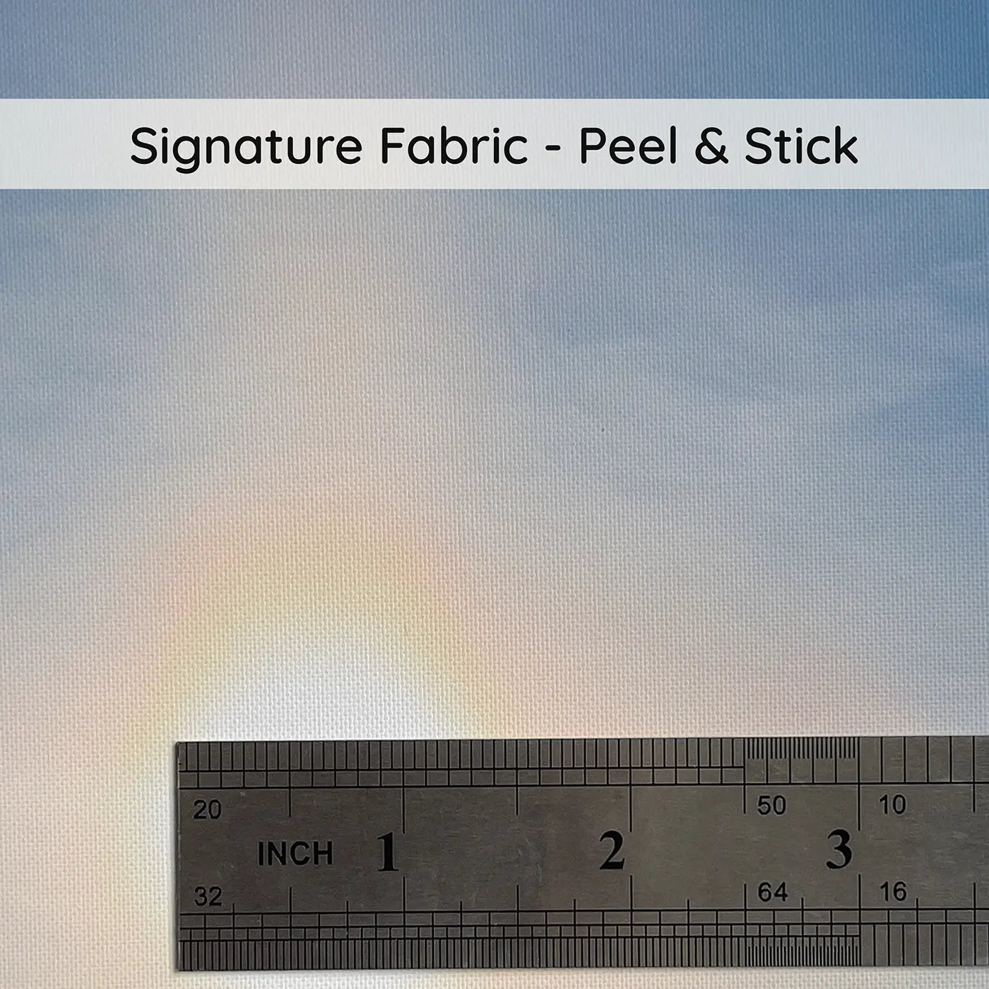 Fabric texture close-up of Winter Sun Dog Halos Wallpaper Mural by Whimsy Tots