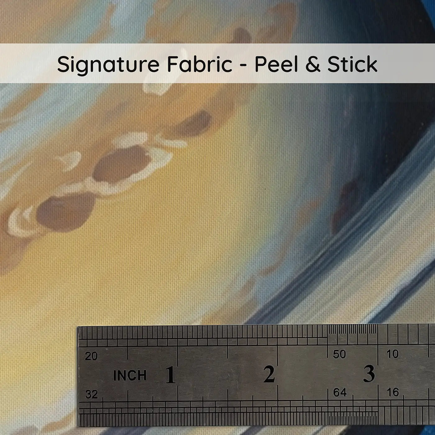 Fabric texture close-up of Saturn Ring Detail Wallpaper Mural by Whimsy Tots
