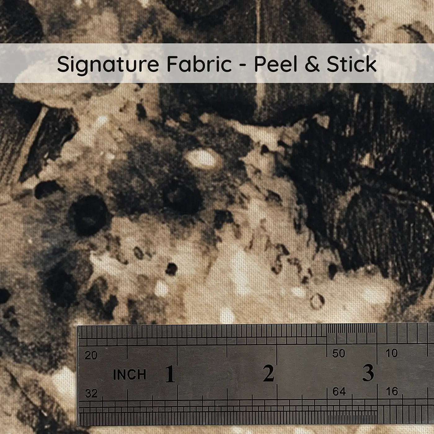Fabric texture close-up of Full Moon Crater Detail Wallpaper Mural by Whimsy Tots