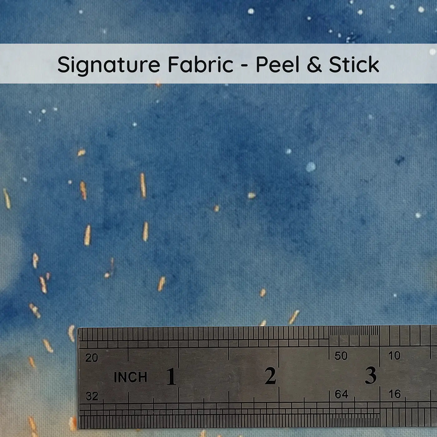 Fabric texture close-up of Desert Campfire Stories Wallpaper Mural by Whimsy Tots