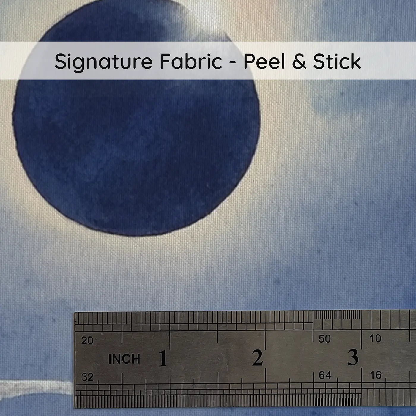 Fabric texture close-up of Diamond Ring Eclipse Wallpaper Mural by Whimsy Tots