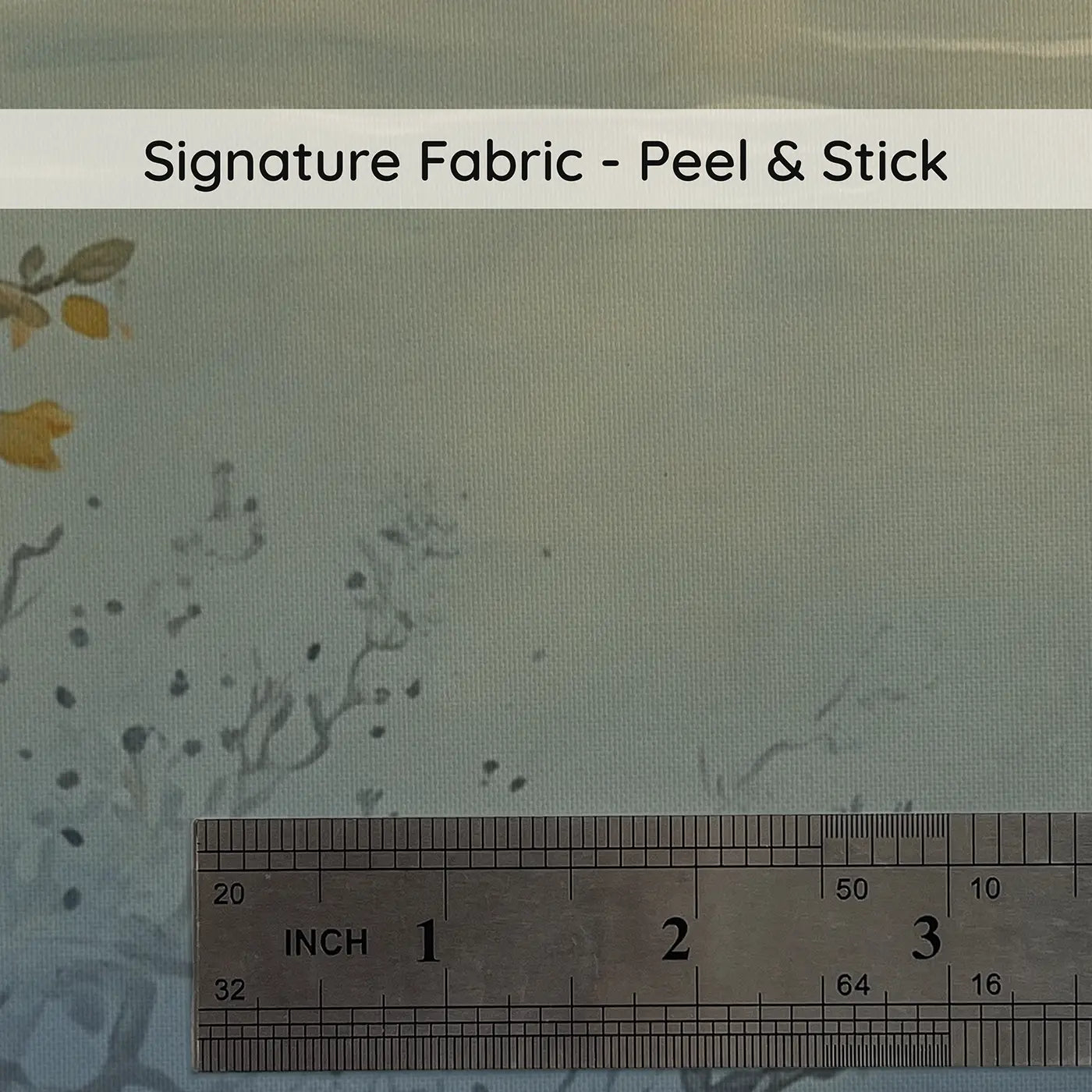 Fabric texture close-up of Mermaid Reading Book Coral Wallpaper Mural by Whimsy Tots
