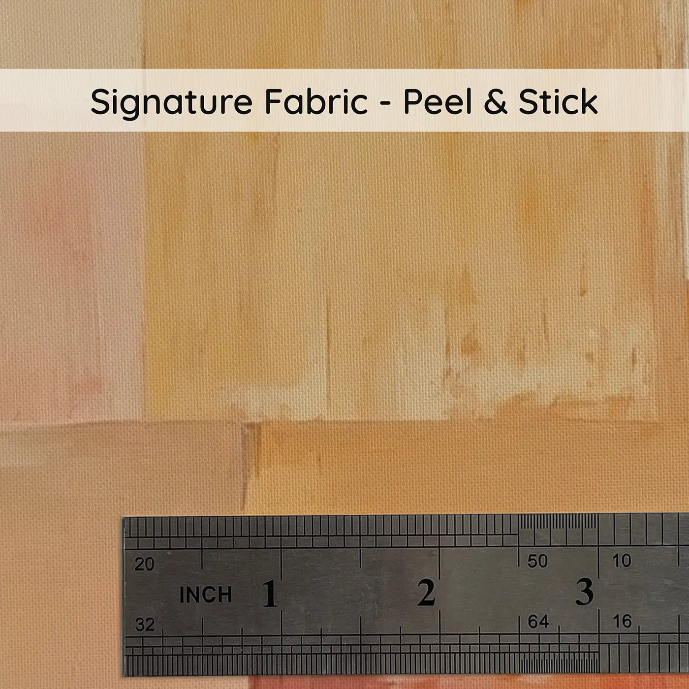 Fabric texture close-up of Warm Geometric Color Block Wallpaper Mural by Whimsy Tots