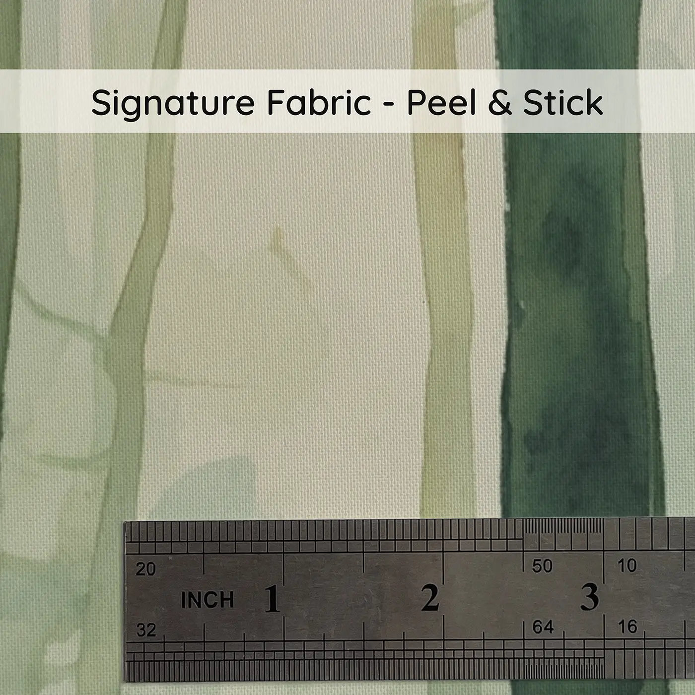 Fabric texture close-up of Abstract Watercolor Forest Wallpaper Mural by Whimsy Tots
