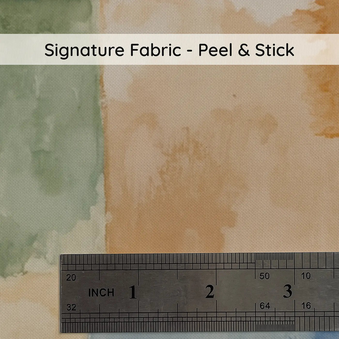 Fabric texture close-up of Abstract Watercolor Quilt Wallpaper Mural by Whimsy Tots