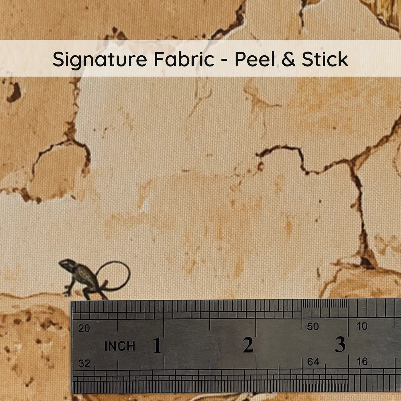Fabric texture close-up of Adobe Texture Earth Wall Wallpaper Mural by Whimsy Tots