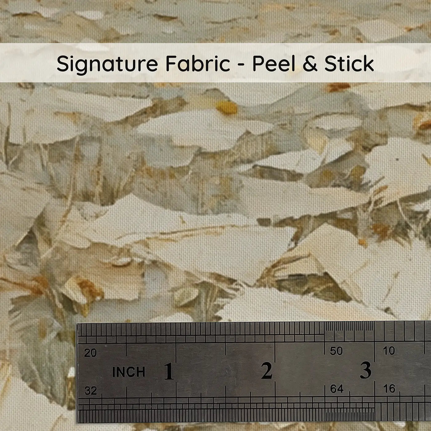 Fabric texture close-up of Handmade Paper Fiber Texture Wallpaper Mural by Whimsy Tots