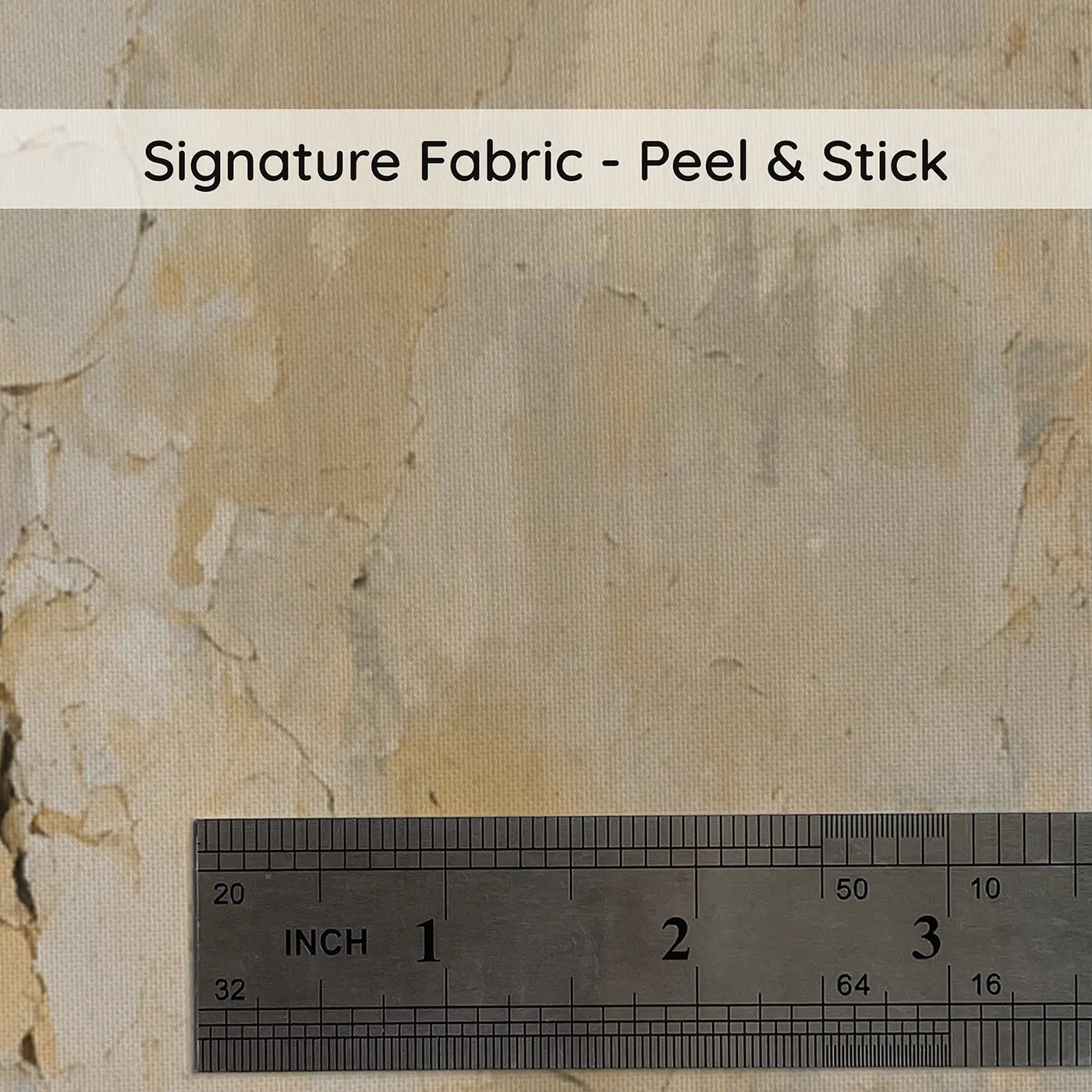 Fabric texture close-up of Mediterranean Plaster Wall Wallpaper Mural by Whimsy Tots