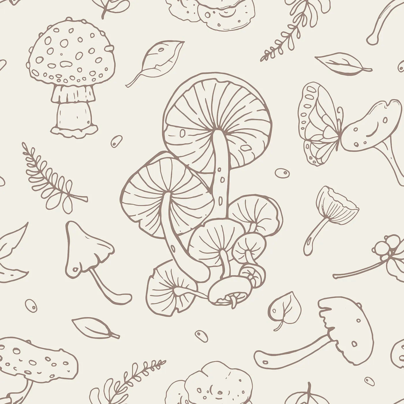 A Detailed Drawing of a Forest Fairytale