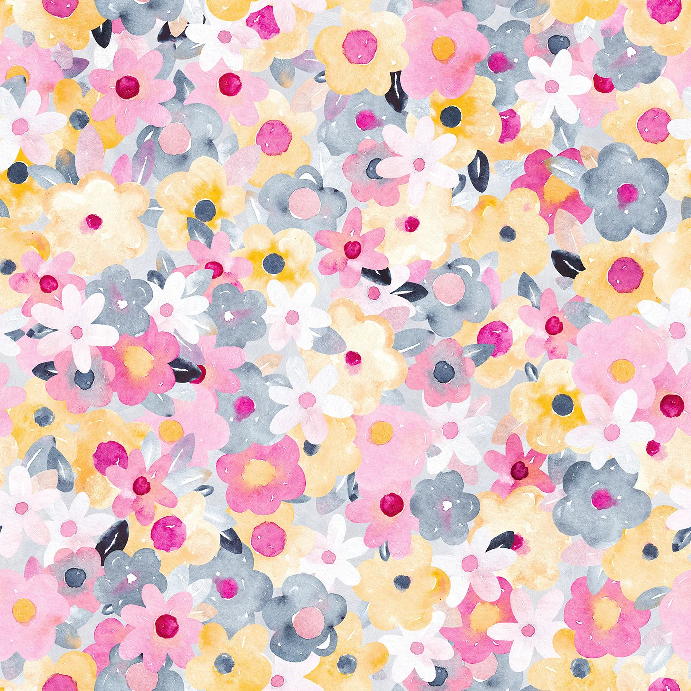 A Cheerful Riot of Petals and Paint