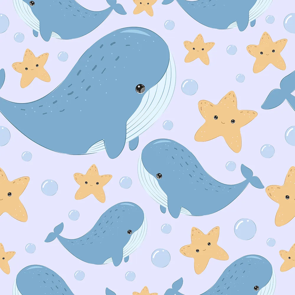 Where Whales Swim in a Lavender Sea