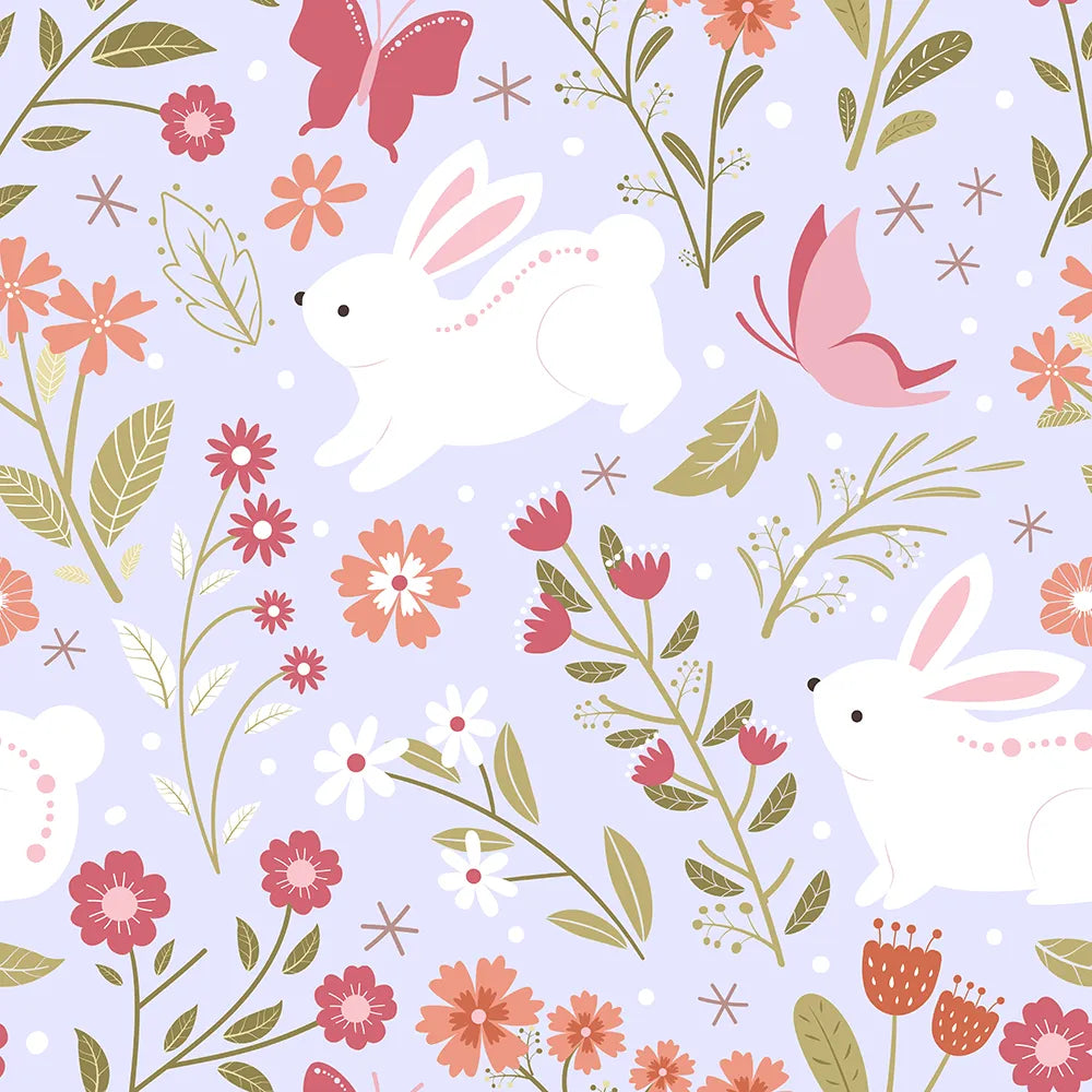 Where Bunnies Play in a Lavender Field