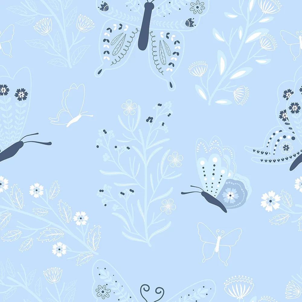 Where Elegant Butterflies Drift on the Breeze