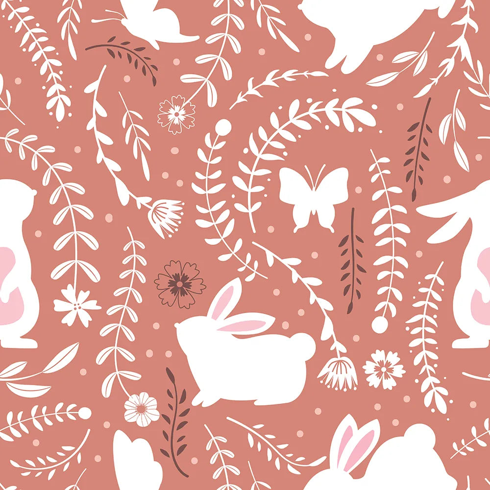 Where Sweet Bunnies Peek from the Wildflowers