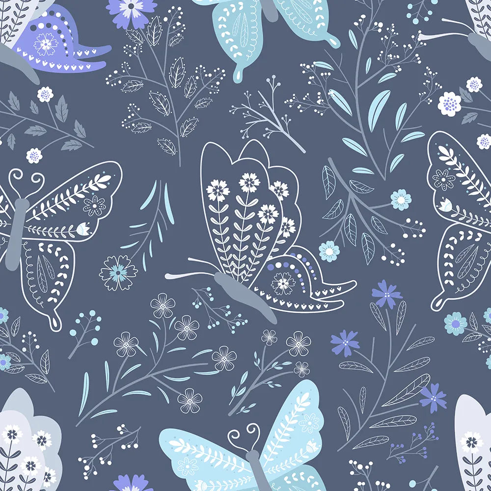 Where Butterflies Dance Under a Starry Sky