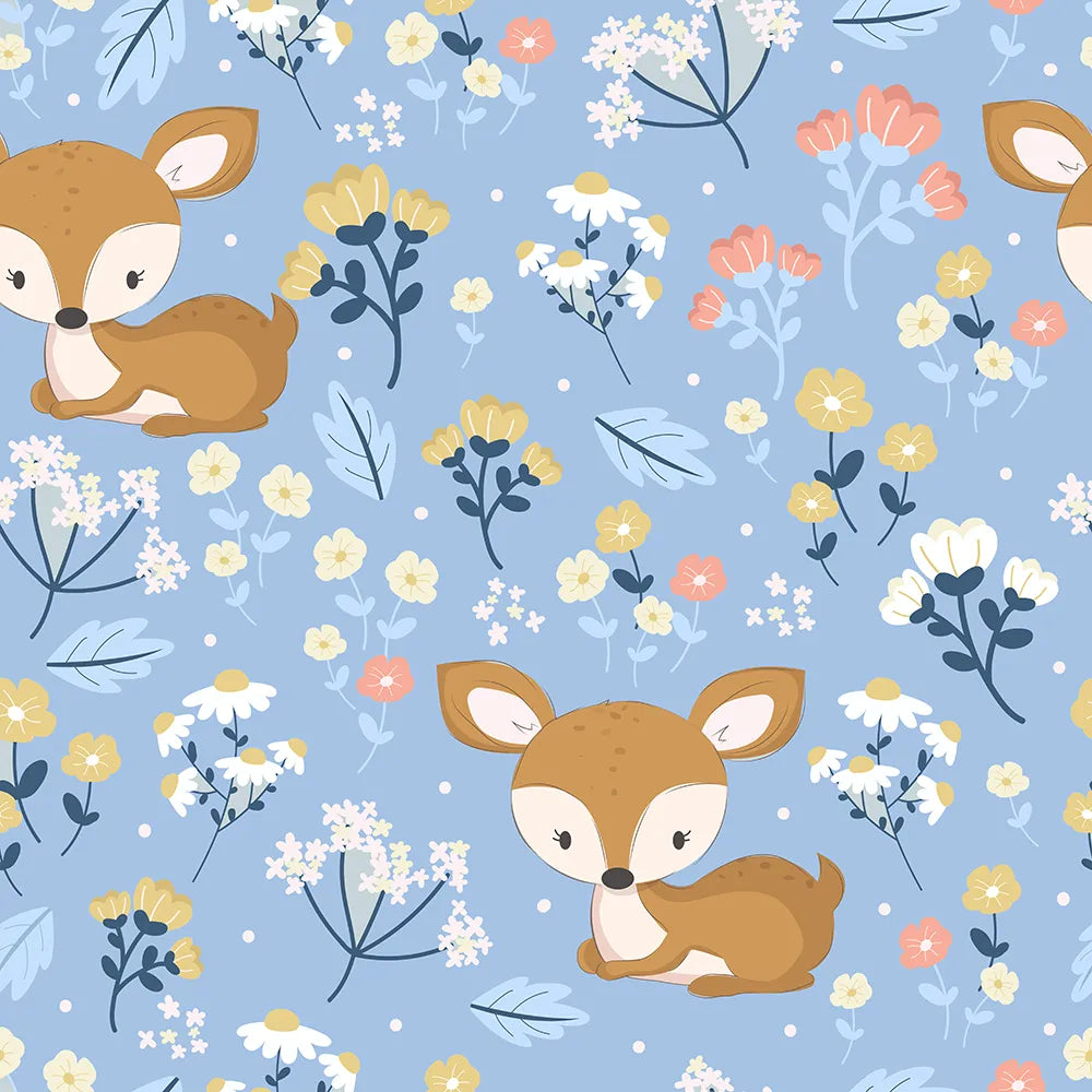 Where Little Deer Play Under a Blue Sky