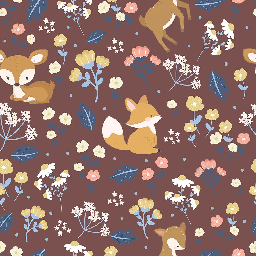 Where Sweet Foxes and Deer Peek from the Wildflowers