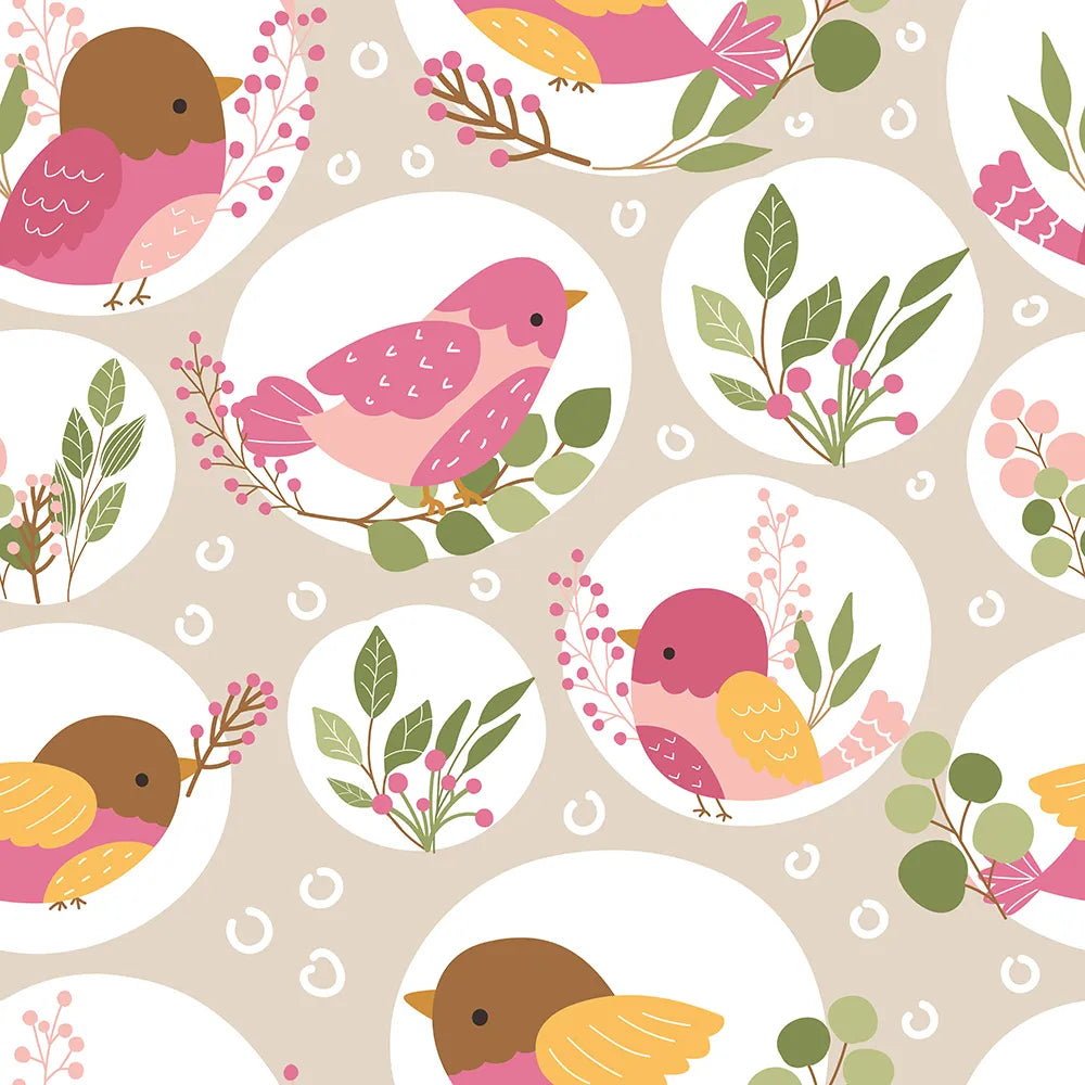 Where Little Birds Rest Among the Flowers