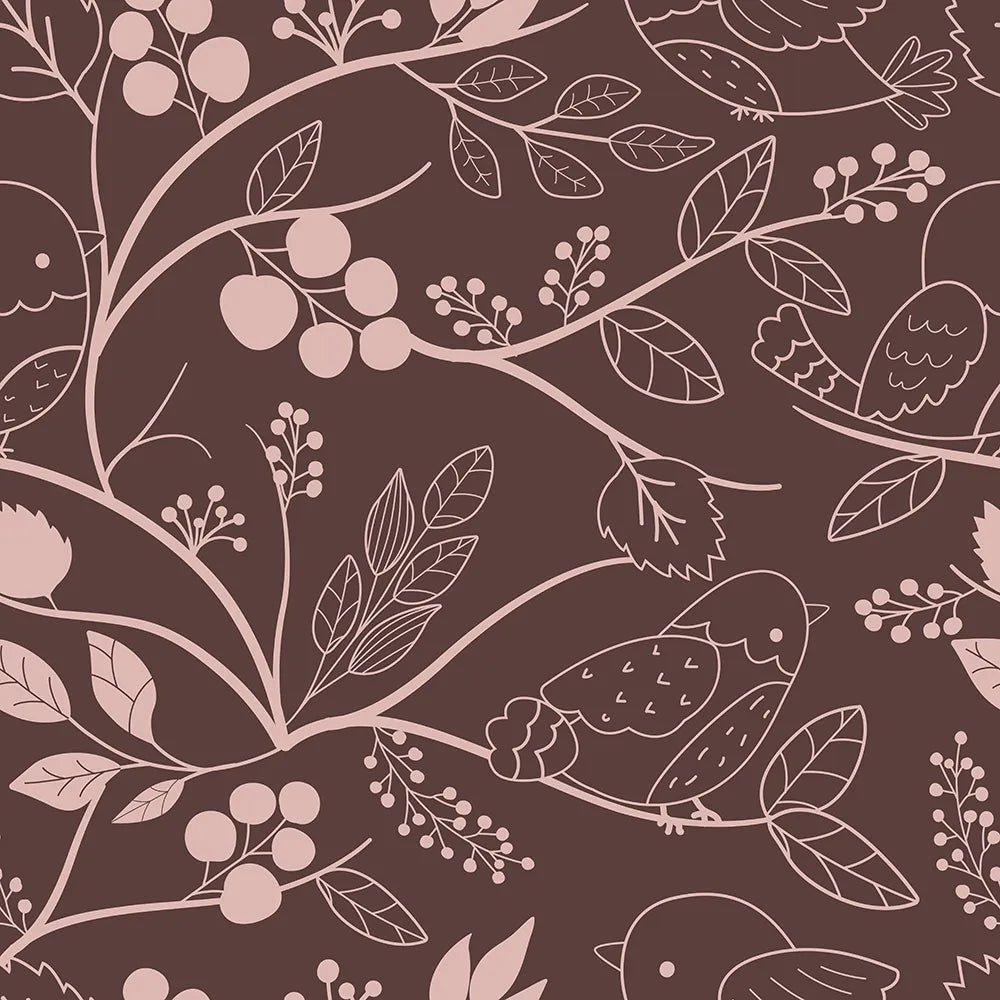 Where Sweet Birds Perch on Winding Branches