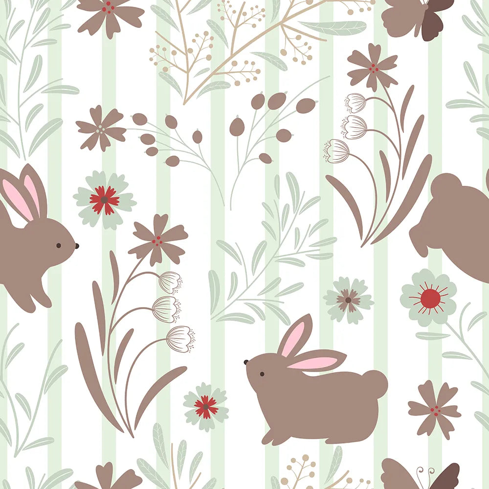 Where Bunnies Hop in a Minty Field