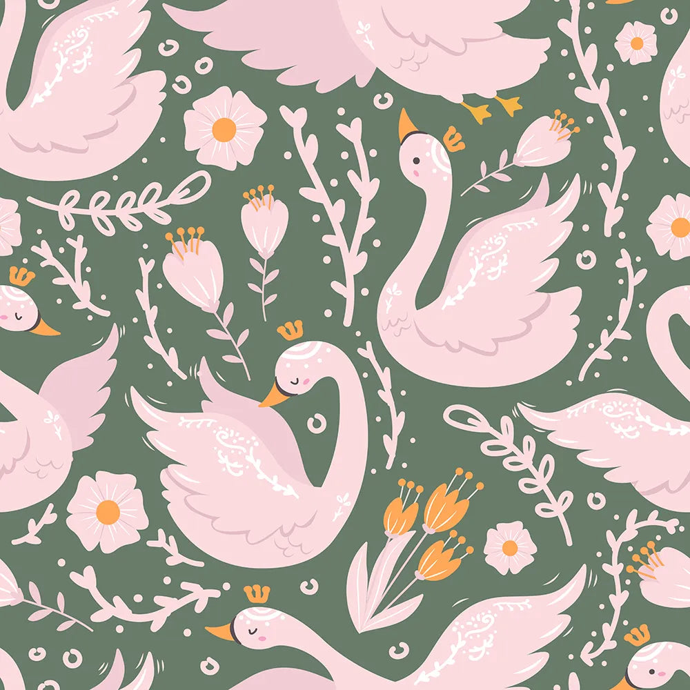 Where Royal Swans Swim in a Minty Pond