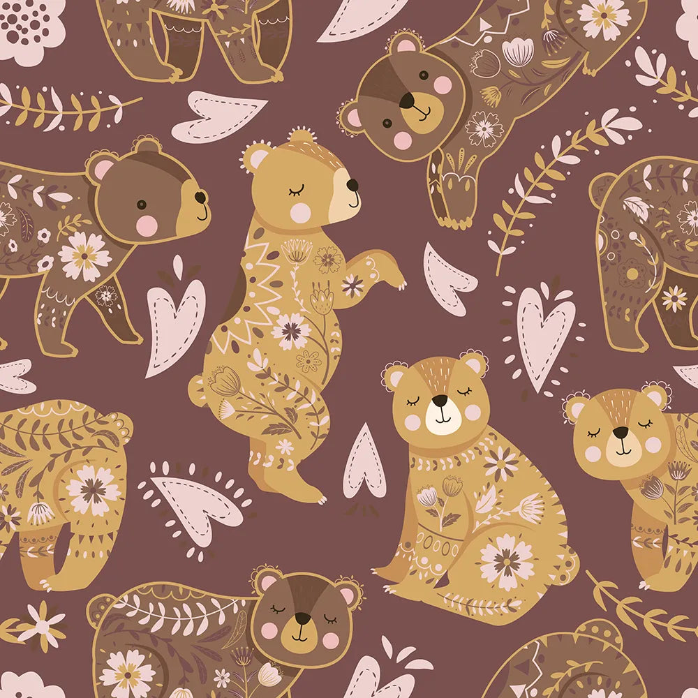 Where Bears Play in a Berry Field