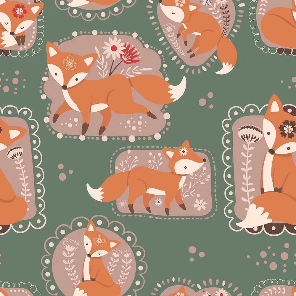Where Foxes Roam in a Minty Field