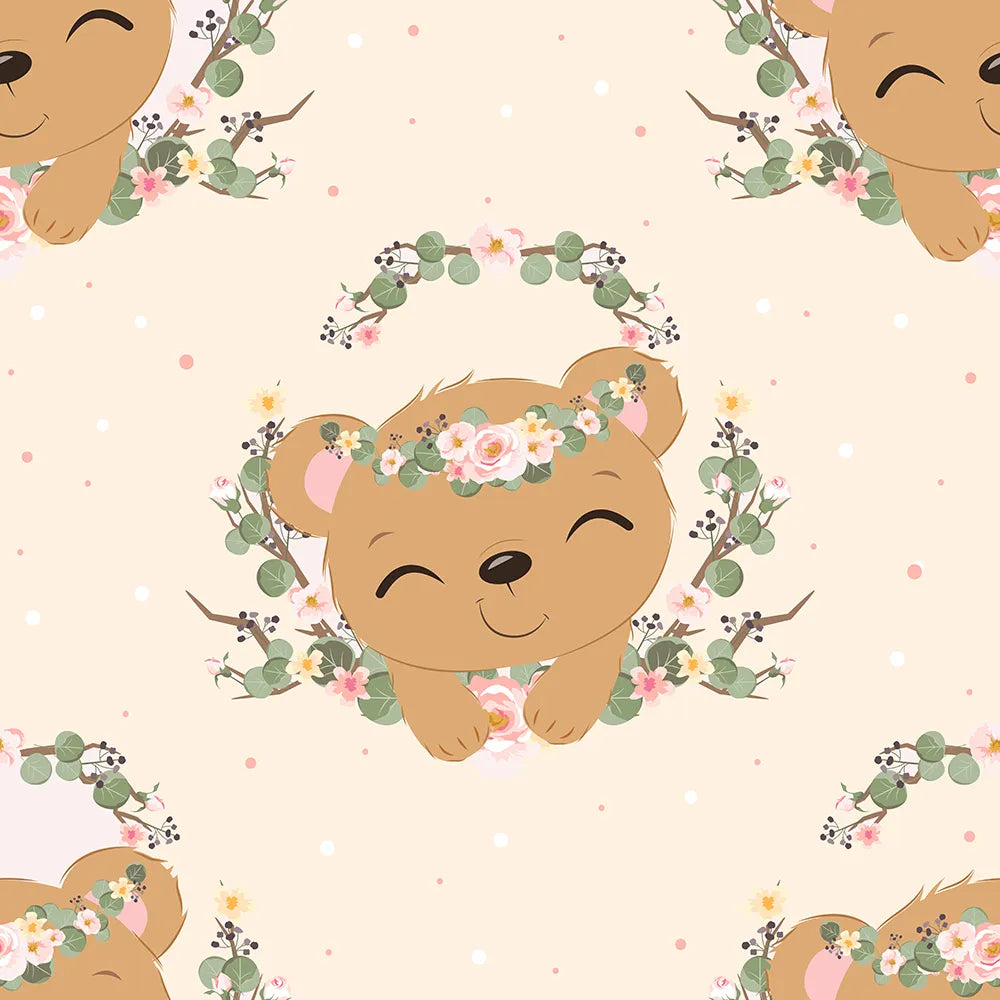 Where Little Bears Rest Among the Flowers