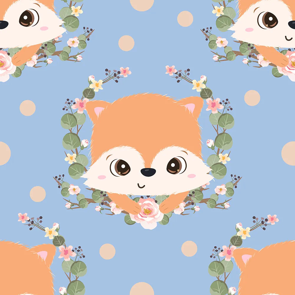 Where Foxes Play Under a Blue Sky