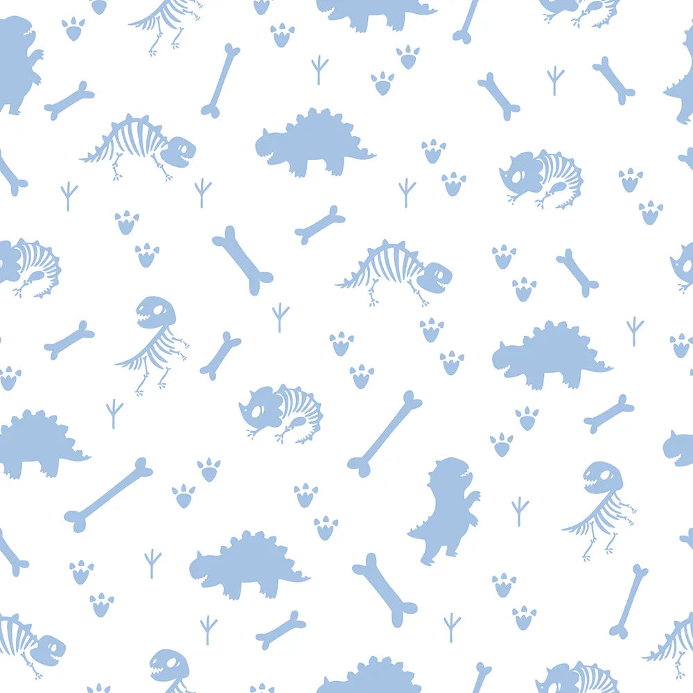 Where Dino Fossils Play Under a Blue Sky