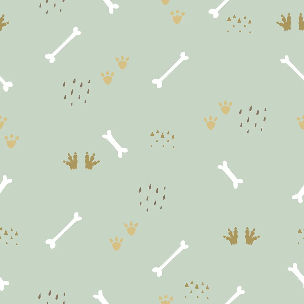 Where Dino Fossils Roam in a Minty Field