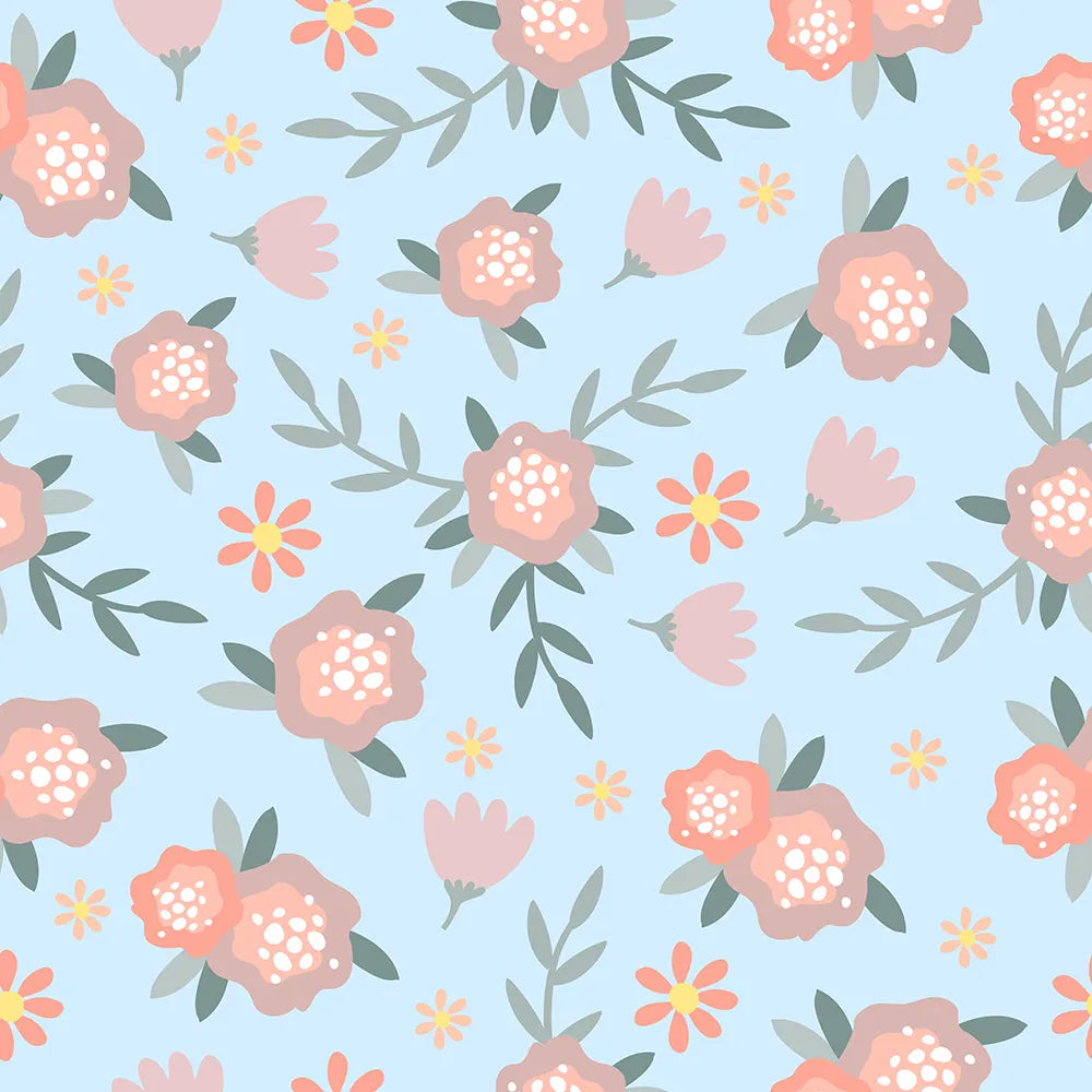 Where Wildflowers Bloom Under a Blue Sky