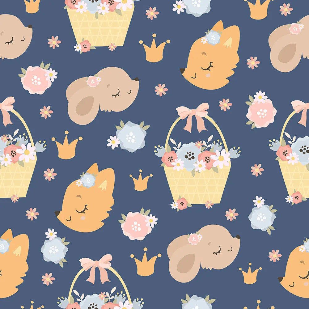 Where Woodland Princesses Play Under a Blue Sky