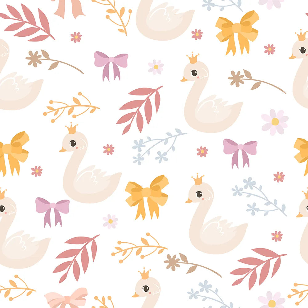 Where Graceful Swans Gently Glide