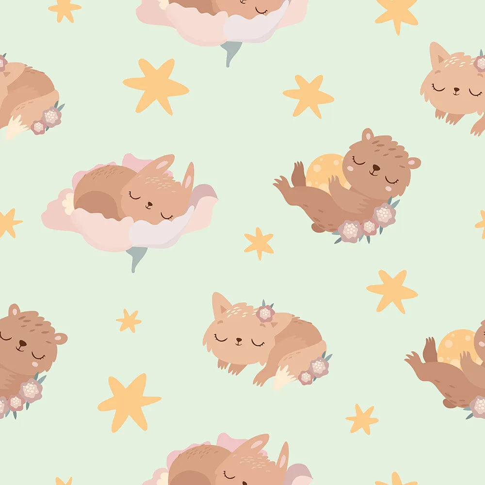 Where Sleepy Woodland Friends Doze