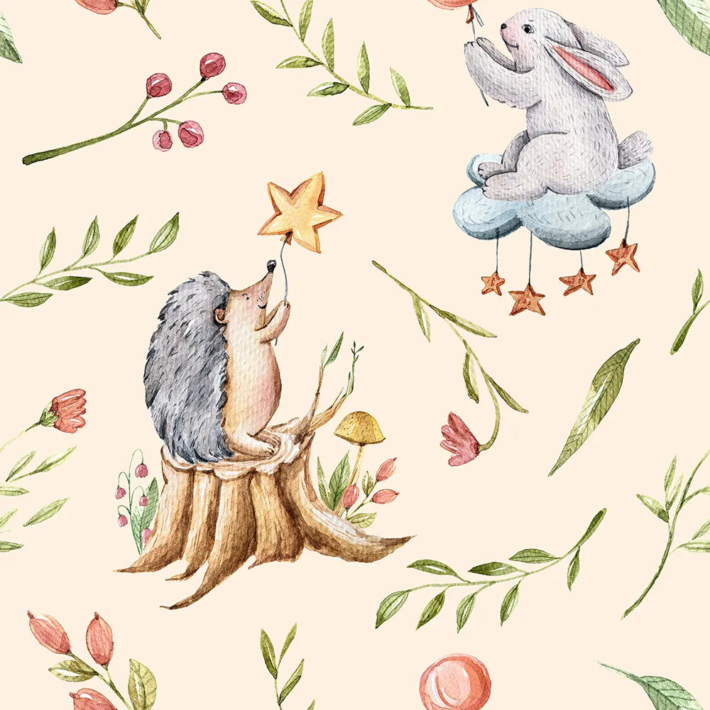 Where Woodland Friends Catch Falling Stars