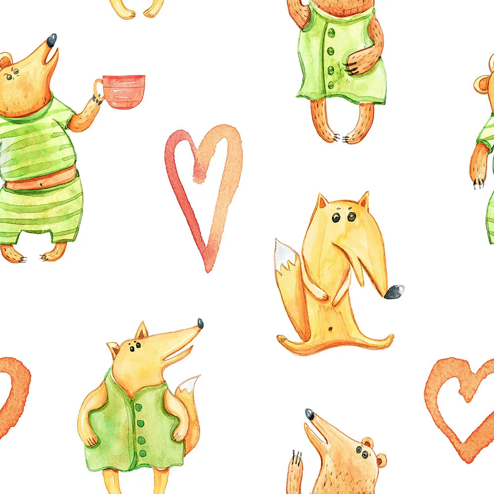 Where Woodland Friends Share Heartfelt Hugs