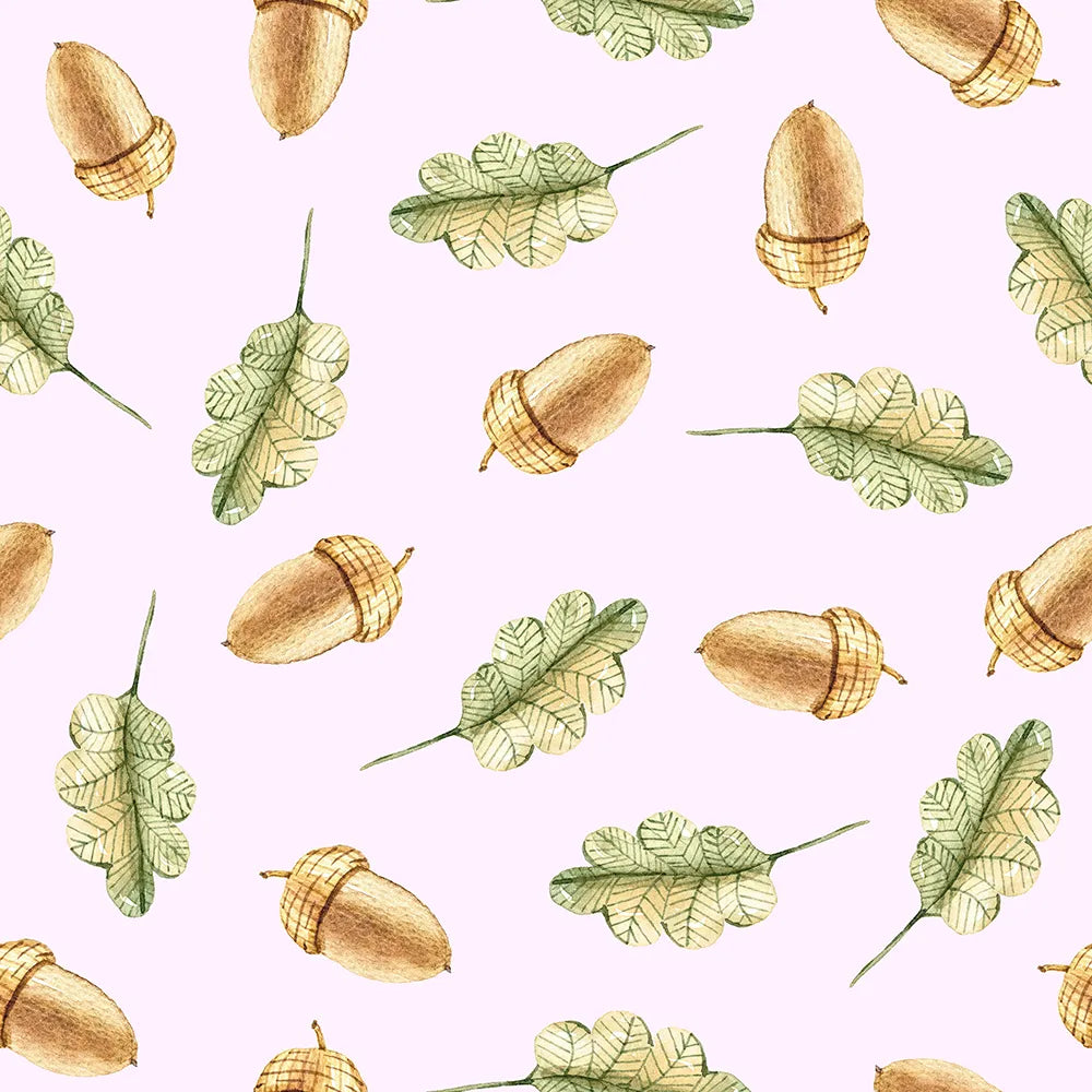 A Gentle Scatter of Acorns and Oak Leaves